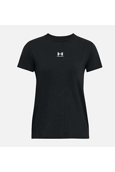Under Armour Ua Rival Core Ss Siyah Kadın T-Shirt 1383648-001
