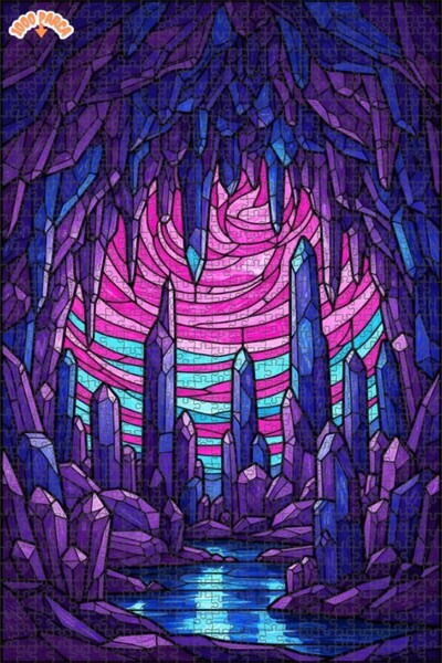 Esranın Dünyası لغز خشبي بإطار مزدوج الطبقات من كريستال ماجارا رويتشر، 1000 ق...