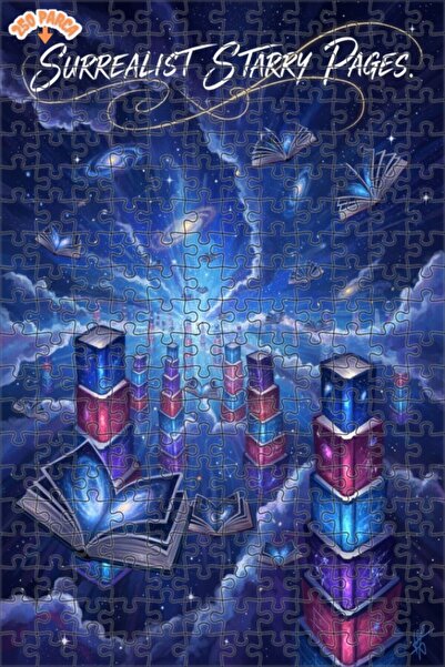 Esranın Dünyası ألغاز خشبية ذات مزدوج الطبقات إطارًا بتصميم لوحة زيتية ذات مظ...