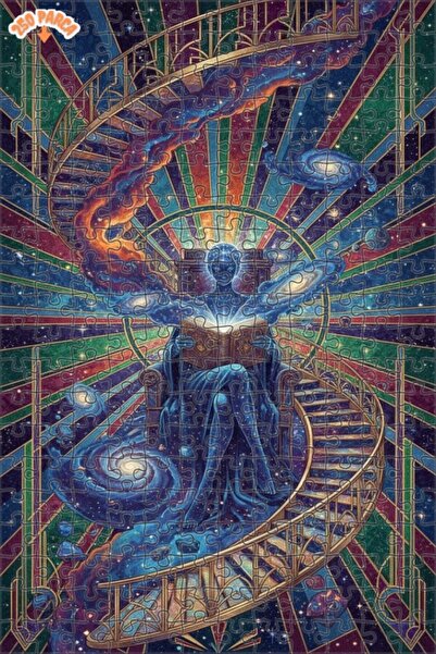 Esranın Dünyası لغز الحكمة المجرية الخشبي المكون من مزدوج الطبقات إطارًا 250 ...