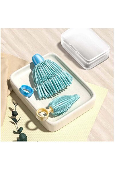 Arabest مجموعة فرشاة تنظيف زجاجات الأطفال المصنوعة من السيليكون، قطعتان، مع ع...