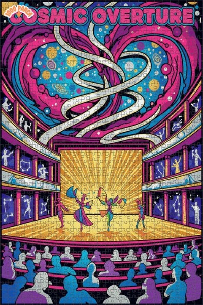 Esranın Dünyası عرض مسرحي كوني بتصميم فني حديث 1000 قطعة 70x50