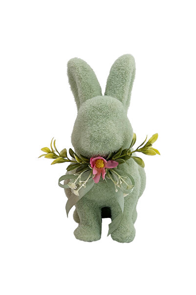Party Magic Bunny Decoration Green 15x9x19.5cm