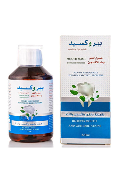 Peroxide غسول للفم ٢٢٠ مل - يخفف تهيج الفم واللثة