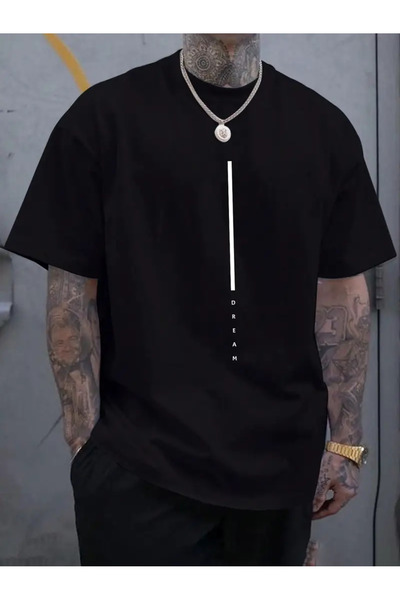 HOFFNUNG Μπλουζάκι UNISEX κοντομάνικο με στρογγυλή λαιμόκοψη, με στάμπα Dream...