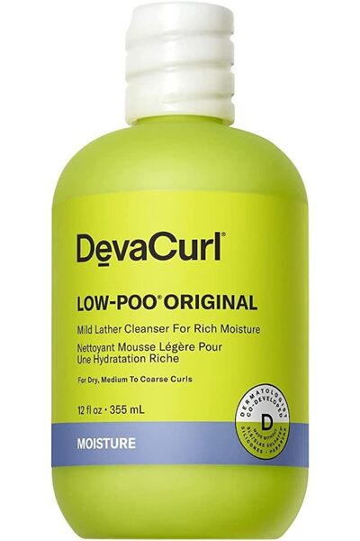 DEVACURL ديفا كيرل لو-بو الأصلي منظف رغوة خفيفة لترطيب غني، 12 أونصة سائلة.