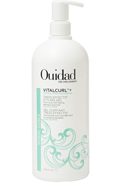Ouidad جل تصفيف الشعر Vitalcurl+ Tress Effects، 33.8 أونصة سائلة