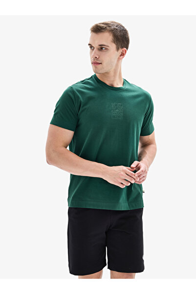 Blackspade Erkek T-Shirt 40920 - Koyu Yeşil