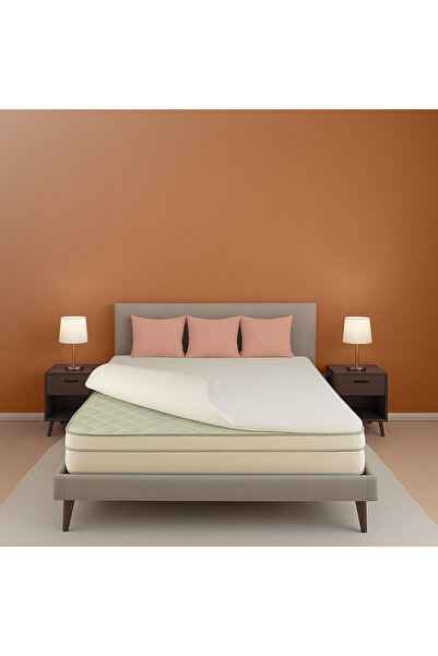 Sleepwell طبقة علوية للمرتبة من إسفنج الذاكرة | دعم للظهر | مانعة للانزلاق | ...