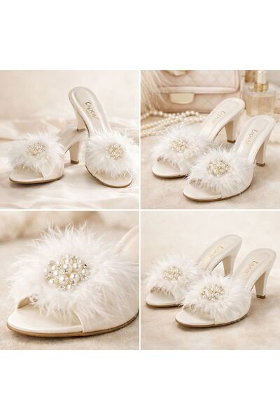 Espuar Women'S, Ecru, House Slippers / Dowry Box Slipper