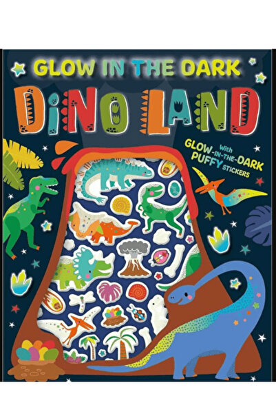 Make Believe Ideas MBI - Glow in the Dark Dino Land Activity Book