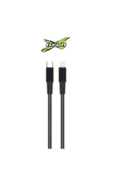 Genericc iKonX V-04 - Fast Charging Cable (USB-C to Lightning)