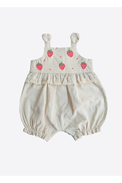 kitikate Little Berry Shorts Salopet Natural