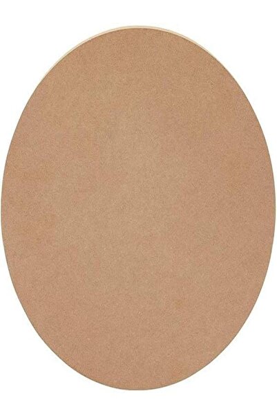 Generic أجنحة - عبوة من قطعة واحدة من لوح MDF دائري بسمك 6 مم وقطر 80 سم - دا...