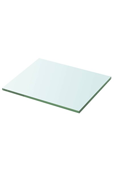 vidaxl Raft din sticlă transparentă, 20 x 25 cm