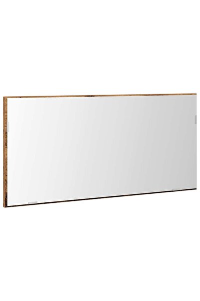 vidaxl Oglindă Lemn vechi 80 x 37 cm Sticlă și Lemn Ingineresc