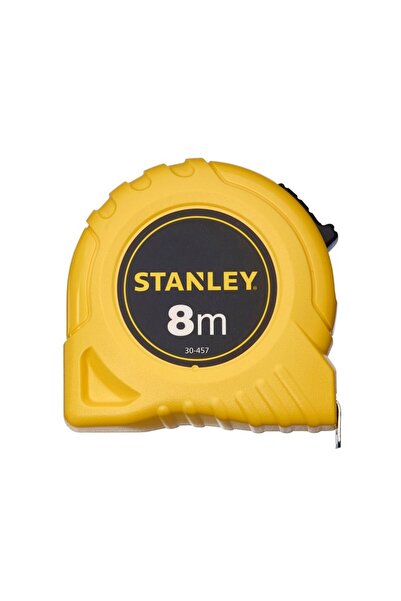 Stanley Yellow steel tape measure L-8m width 25mm