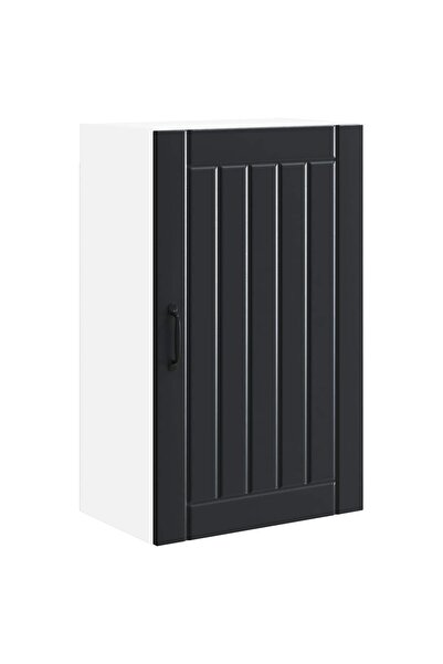 vidaxl Dulap de bucătărie Negru 50 x 31 x 80 cm Lemn compozit