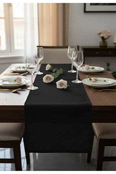 Pimula home NORA Ketensi Dokulu Leke Tutmaz Masa Runnerı 40×140 - Düz renk