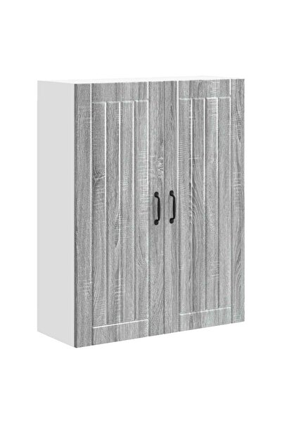 vidaxl Dulap de bucătărie Gri Sonoma 80 x 31 x 100 cm Lemn compozit