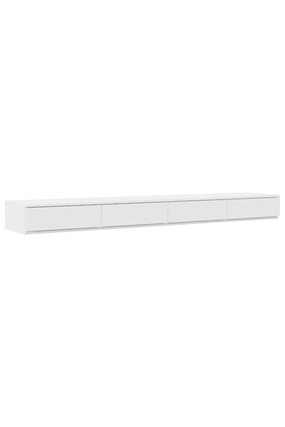vidaxl Sertare pentru pat Alb 200 x 36,5 x 16,5 cm Lemn compozit