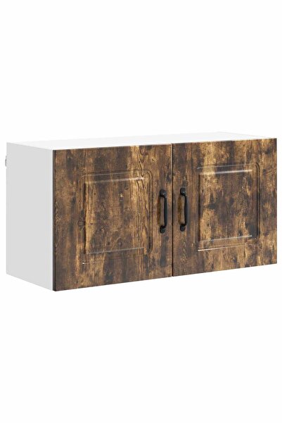 vidaxl Dulap de bucătărie Kalmar Stejar fumuriu 80 x 31 x 40 cm
