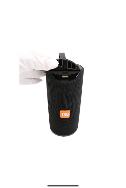 AMIN Boxa portabila, Bluetooth, USB, dimensiune medie, TGR 113, Neagra