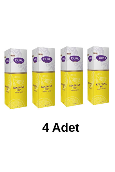 Duru Limon Kolonya 400 ml 4 Adet