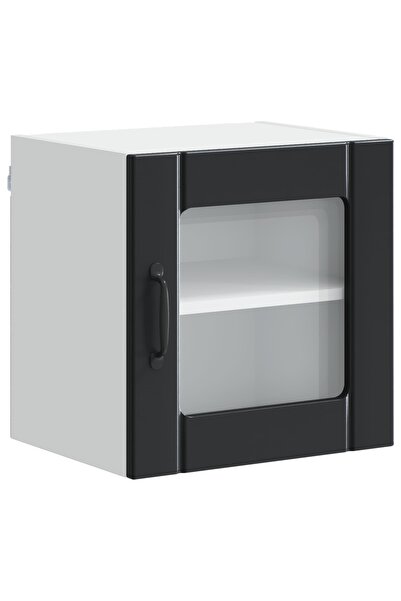 vidaxl Dulap de bucătărie Negru 40 x 31 x 40 cm Lemn compozit