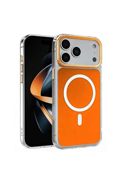 TelcoMag Magshield Case » iPhone 17 Pro, Magnetic, Metal Buttons, Clear Frame...