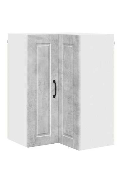 vidaxl Dulap de bucătărie Gri din beton 57 x 57 x 80 cm Lemn compozit