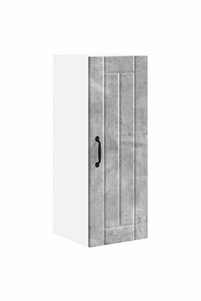 vidaxl Dulap de bucătărie Gri din beton 30 x 31 x 80 cm Lemn compozit