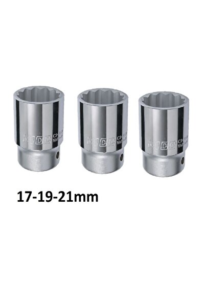 HAKTOR Rico 3/4 Star Socket Heavy Duty Socket Set 17-19-21mm