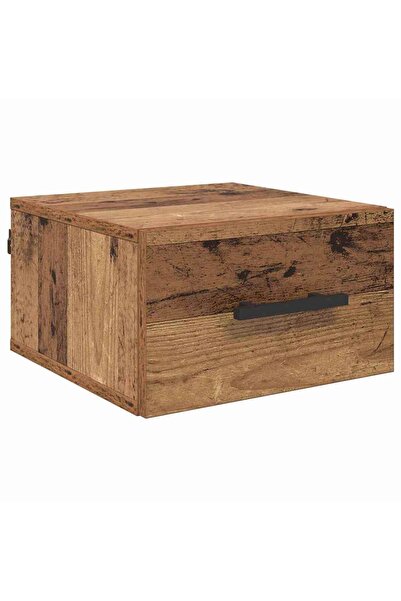 vidaxl Dulap de noapte Lemn vechi 35 x 35 x 20 cm Lemn compozit