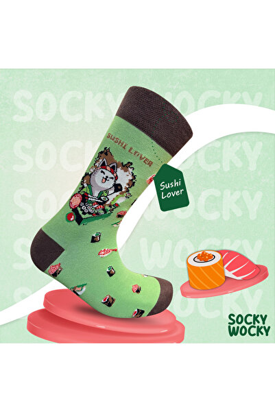 Socky Wocky Unisex Cotton Cartoon Socks – Ideal for Gifts - with Printed
