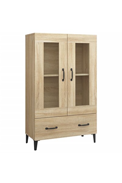 vidaxl Dulap înalt, stejar sonoma, 70x31x115 cm, lemn prelucrat