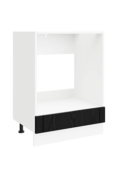 vidaxl Dulap de bucătărie Stejar Negru 60 x 46 x 81,5 cm Lemn compozit