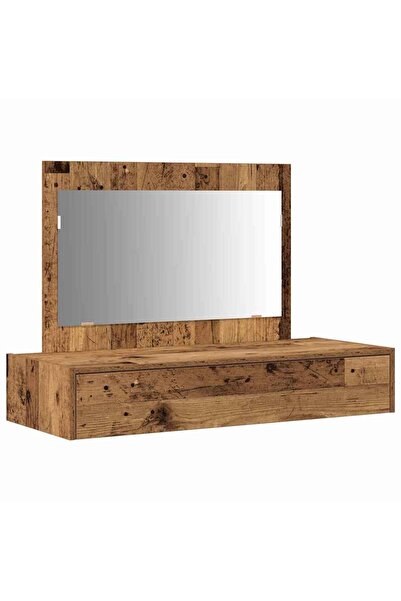 vidaxl Masă de Machiaj cu sertar Maro 100 x 40 x 70 cm Lemn compozit