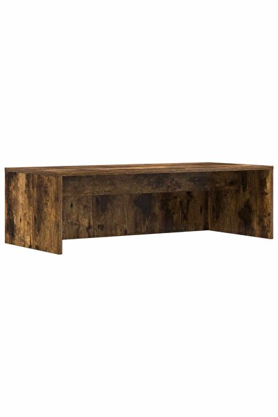 vidaxl Birou montat pe perete Stejar fumuriu 100 x 45 x 30 cm
