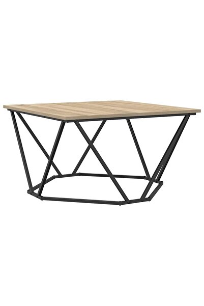 vidaxl Masă de cafea Stejar Sonoma 80 x 80 x 45 cm