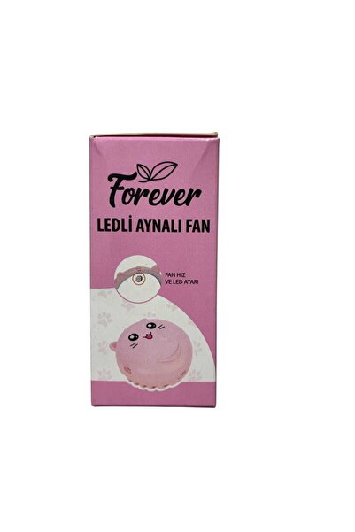 Forever Ledli Aynalı Fan Pembe