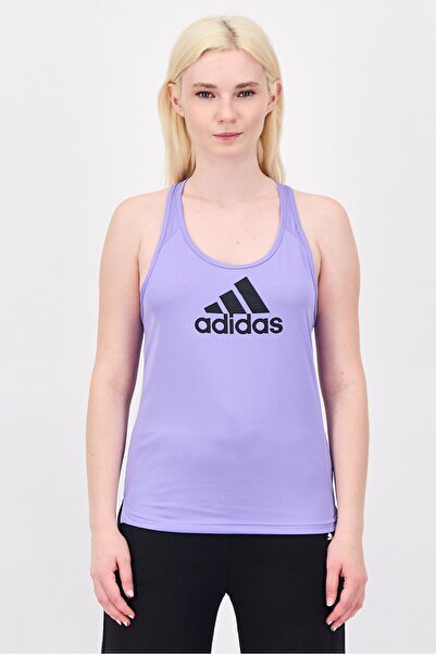 adidas Women Sportswear Fit Sleeveless Training Tank Top, Light Purple
