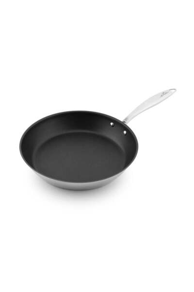 ETA INOX Frying Pan 4930 90000, 24 cm, high-quality stainless steel, suitable...