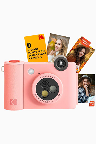 Kodak Smile+ 10MP Anında Kamera ve Bluetooth Fotoğraf Yazıcısı