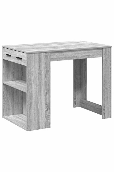 vidaxl Birou cu sertar raft ri Sonoma 102x62x77,5cm lemn prelucrat