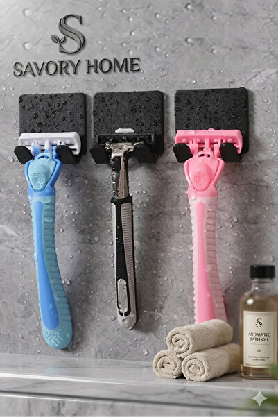 RED KİTCHEN 1 Adet Permatik Tutucu - Banyo Düzenleyici - Jilet Tutucu Aparat ...