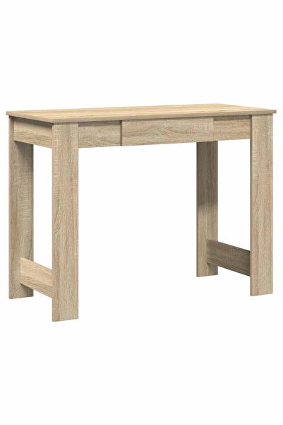 vidaxl Birou, stejar sonoma,100x45x75 cm, lemn prelucrat