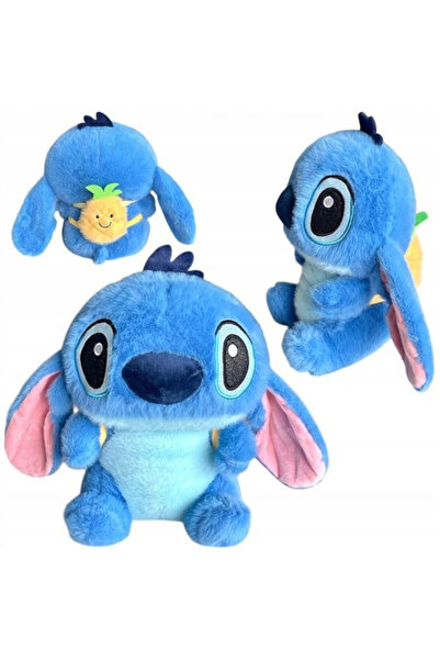 OEM Blue Stitch Plush 20cm with Yellow Backpack – Big Hug Toy for Kids 3+