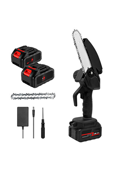 Sumkyle منشار كهربائي صغير 15 سم، منشار كهربائي لاسلكي محمول باليد، منشار كهر...