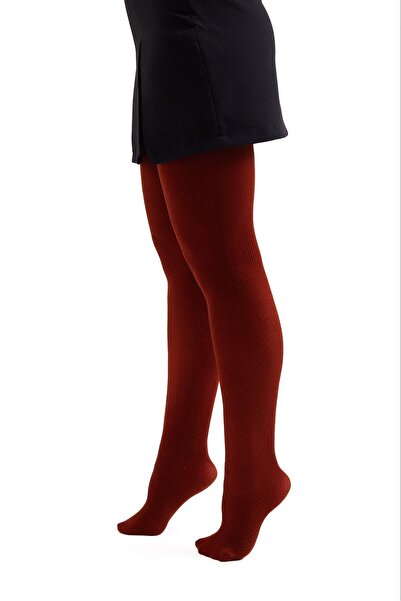 Katia&Bony Dámské punčochové kalhoty Şardonlu Claret Red